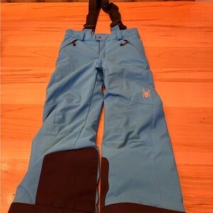 Spyder Blue and Black Ski Pants